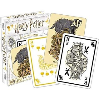 Aquarius Playing Cards - Harry Potter - Hufflepuff Crest