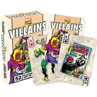 Aquarius Playing Cards - Marvel - Villains