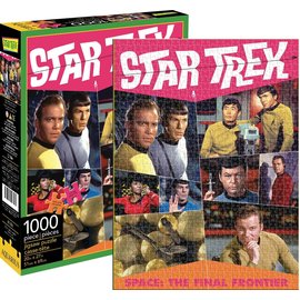 Aquarius Puzzle - Star Trek - Retro The Final Frontier 1000 pieces