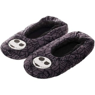 Bioworld Slippers - The Nightmare Before Christmas - Silver Shiny Jack Skellington