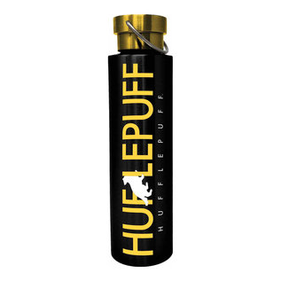 Spoontiques Travel Bottle - Harry Potter - Hufflepuff Crest Stainless Steel