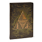 Pyramid America Carnet de Notes - The Legend of Zelda - Triforce en Métal Doré Brillant