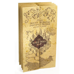 Noble Collection Collectionnable - Harry Potter - Réplique de la Carte du Maraudeur Grandeur Réelle