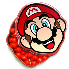 Boston America Corp Candy Tin - Super Mario Brick Breaking Jawbreaker -  Cherry Flavor