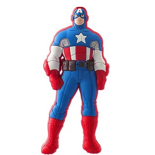Monogram Magnet - Marvel - Rubber Captain America Classic