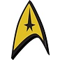 NMR Aimant - Star Trek - Command Badge en Bois 3D