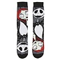 Bioworld Chaussettes - Disney The Nightmare Before Christmas - Jack, Sally et Oogie Boogie Paquet de 2 Paires Crew