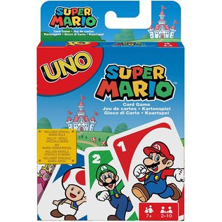 Mattel Board Game  - Nintendo - Uno: Super Mario