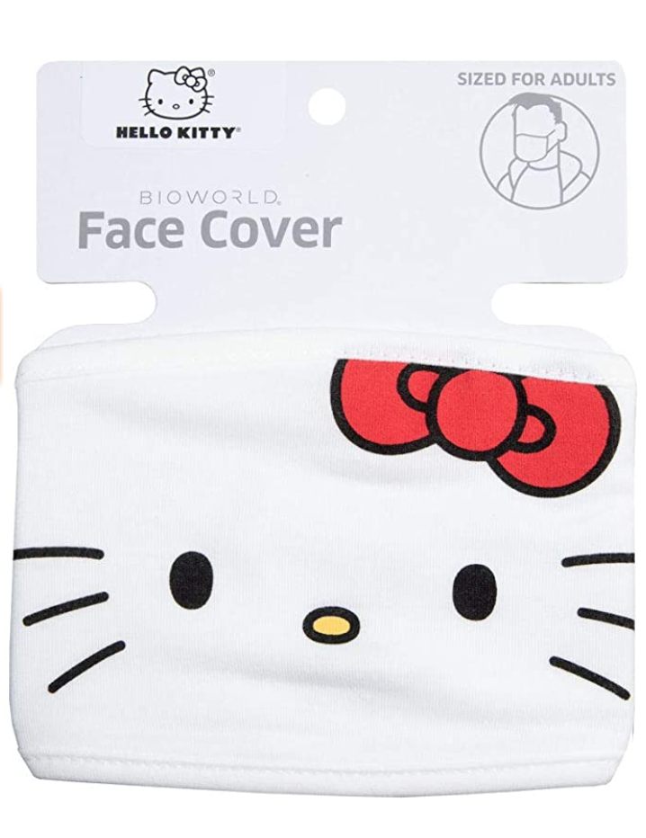 Face Mask Hello Kitty Face Cover Hello Kitty Classic Chez Rhox Geek Stop