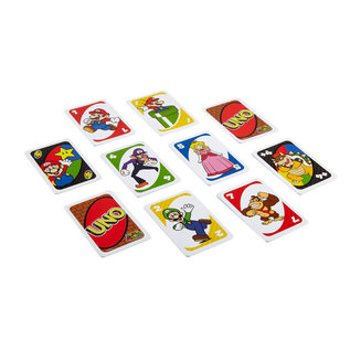 Mattel Board Game  - Nintendo - Uno: Super Mario