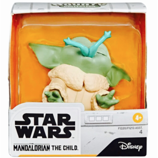 Hasbro Figurine - Star Wars The Mandalorian - The Child "Bébé Yoda" Snack de Grenouille 2.5"