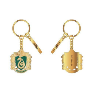 Bioworld Keychain - Harry Potter - Slytherin Crest ''Ambition'' Metal with Enamel