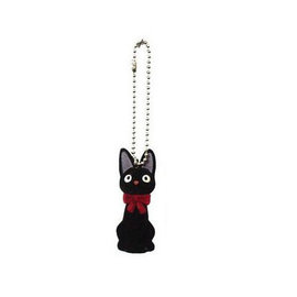 Sekiguchi Porte-clés - Studio Ghibli Kiki la Petite Sorcière - Jiji en Velours Floqué