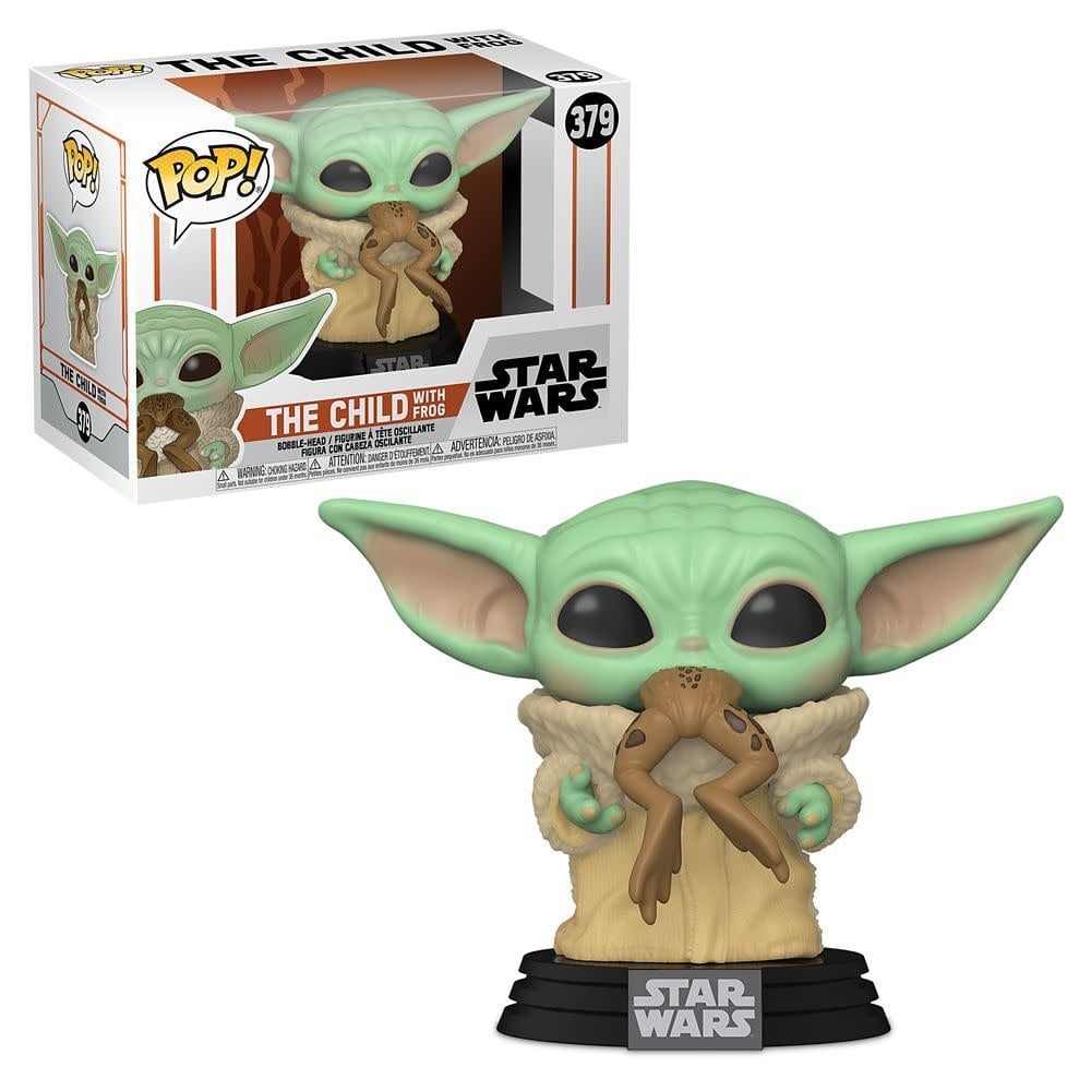 Funko Pop Star Wars The Mandalorian The Child With Frog 379 Chez Rhox Geek Stop