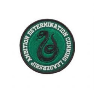 Bioworld Patch - Harry Potter - Serpent de Serpentard Determination, Leadership, Ambition et Rusé