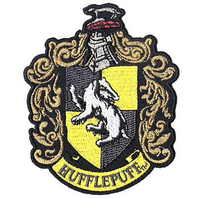 Patch - Harry Potter - Emblème de Poufsouffle - Chez Rhox Geek Stop