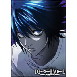 Ata-Boy Aimant - Death Note - "L" Regard Perçant Cheveux Bleu