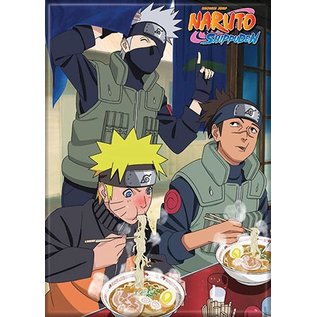 Ata-Boy Magnet - Naruto Shippuden - Naruto, Kakashi and Iruka Eating Ramen
