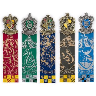 Noble Collection Signet - Harry Potter - Ensemble des 5 Emblèmes des Maisons de Poudlard