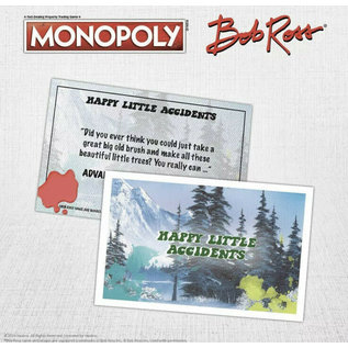 Usaopoly Board Game - Bob Ross The Joy of Painting - Monopoly Bob Ross