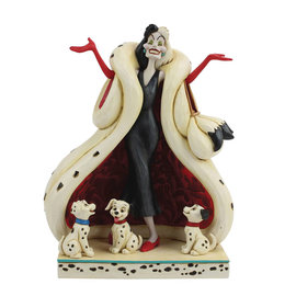Enesco Showcase Collection - Disney Traditions The 101 Dalmatians - Cruella ''The Cute and the Cruel'' by Jim Shore