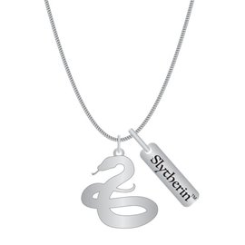 Bioworld Collier - Harry potter - Maison Serpentard avec Serpent