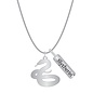 Bioworld Collier - Harry potter - Maison Serpentard avec Serpent