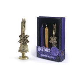 Noble Collection Sceau pour Cire - Harry Potter - Sceau de l'Emblème de Poudlard avec Cire