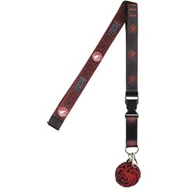 Bioworld Lanyard - Game of Thrones - Targaryen Emblem