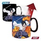 AbysSTyle Mug - Naruto Shippuden - Naruto and Sasuke Heat Reactive 16oz with Coaster