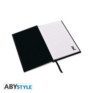 AbysSTyle Notebook - Death Note - ''L'' and Ryuk Black