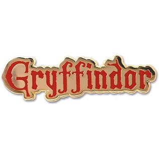 Ata-Boy Lapel Pin - Harry Potter - Gryffindor Script