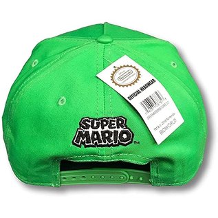 Bioworld Casquette - Nintendo Super Mario Bros. - L de Luigi Verte Snapback