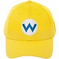 Bioworld Baseball Cap - Nintendo - Super Mario: W Logo Wario Yellow Snapback