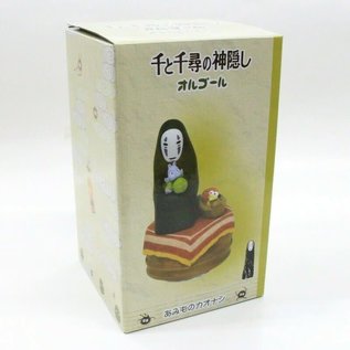 Sekiguchi Music Box - Studio Ghibli Spirited Away - Chihiro and No Face Moving Marionnette Theatre Mechanical Wind-Up