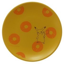 ShoPro Plate - Pokémon - Pikachu with Oranges Circles "Pocket Monsters" Irodori 10cm
