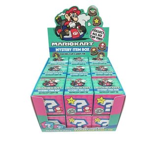 Boston America Corp Candy - Nintendo - Mario Kart: Mystery Item Box with Racing Cup Tin