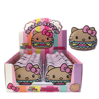 Boston America Corp Bonbons - Sanrio Hello Kitty - Hamburger Baies Sauvages Sûres Boîte en métal