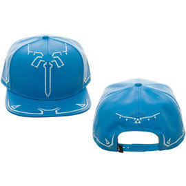 Bioworld Baseball Cap - Nintendo The Legend of Zelda Breath Of The Wild - Champion's Tunic Faux Leather Blue Snapback