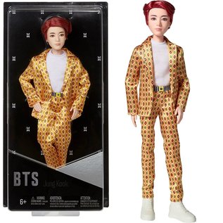 Mattel Figurine - BTS - Jung Kook Fashion Doll Poupée de Collection 10"