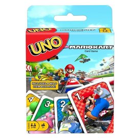Mattel Board Game - Nintendo Mario Kart - Uno