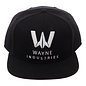 Bioworld Baseball Cap - DC Comics Wayne Industries - Logo Black Snapback