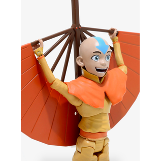 Diamond Toys Figurine - Avatar the Last Airbender - Momo et Aang avec son Bâton de Maître de l'Air