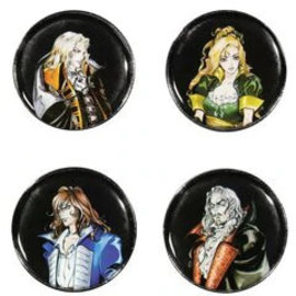 Dark Horse Épinglette - Castlevania Symphony of the Night - Personnages Ensemble de 4