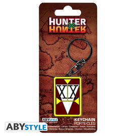 AbysSTyle Porte-clés - Hunter X Hunter - Carte de Licence de Hunter en Métal avec Émail