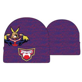 Bioworld Tuque - My Hero Academia - All Might Peekaboo Bleue et Rouge