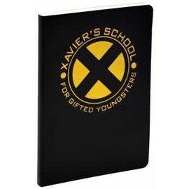 Funko Carnet de Notes - Marvel X-Men - Xavier's School for Gifted Youngsters Or et Noir