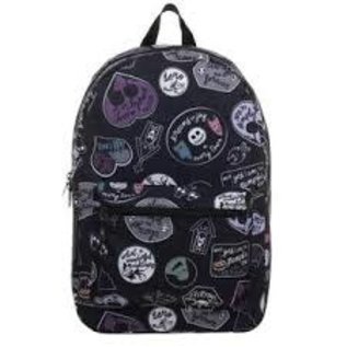 Bioworld Backpack - Disney The Nightmare Before Christmas - Various Stylized Characters Black