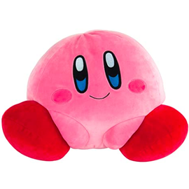 Takara Tomy Plush - Nintendo Kirby - Kirby Sitting Smilling Club Mochi -Mochi- Collection 12"