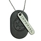 Bioworld Necklace - Star Wars - Empire Logo Dog Tag Faux Leather